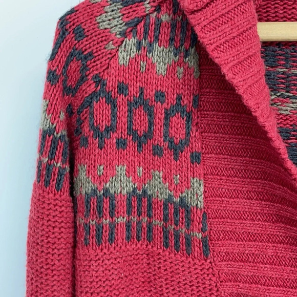 Lole toggle closure sweater Med wool blend - Picture 2 of 5